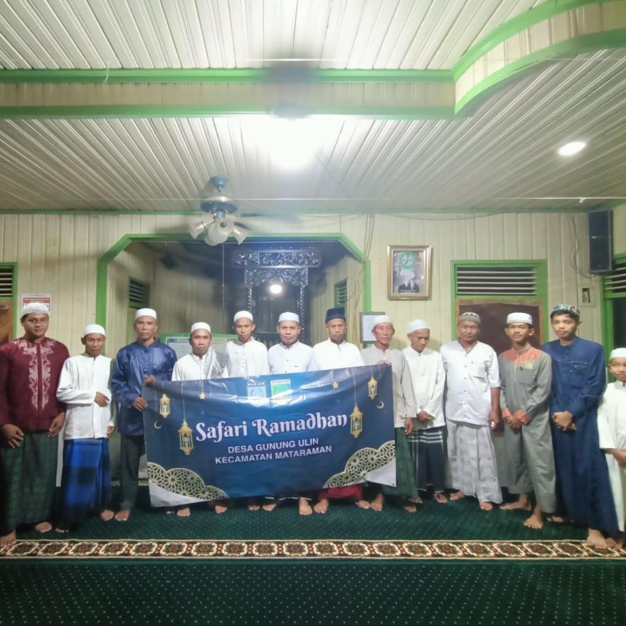 SAFARI RAMADHAN KE-3 DI MASJID DARUL FALIHIN RT.2 DESA GUNUNG ULIN